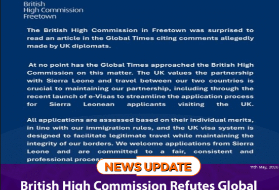 British High Commission Refutes Global Times Report, Reaffirms Visa Partnership