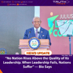 “No Nation Rises Above the Quality of Its Leadership. When Leadership Fails, Nations Suffer” -Bio Says