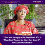  “I Am Not Hungry to Be President. If It Is What God Wants, No Man Can Stop It”- First Lady Fatima Bio