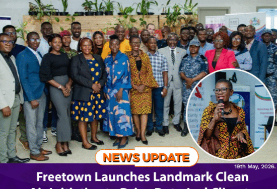 Freetown Launches Landmark Clean Air Initiative to Drive Data-Led Climate and Public Health Action