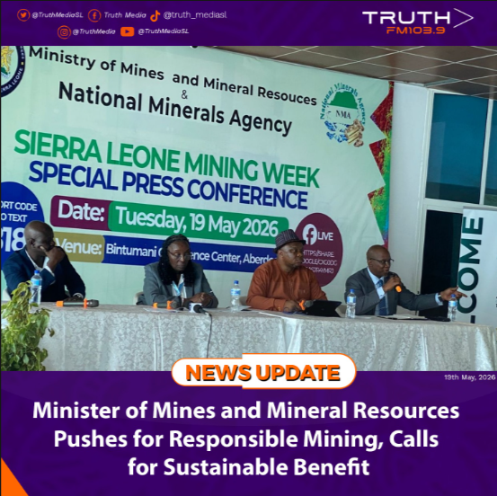 Minister of Mines and Mineral Resources Pushes for Responsible Mining, Calls for Sustainable Benefit