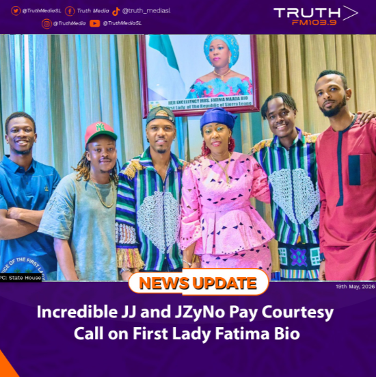 Incredible JJ and JZyNo Pay Courtesy Call on First Lady Fatima Bio