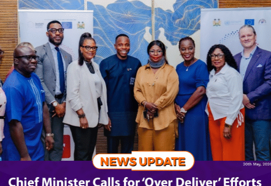 Chief Minister Calls for ‘Over Deliver’ Efforts to Transform Spotlight Initiative Results