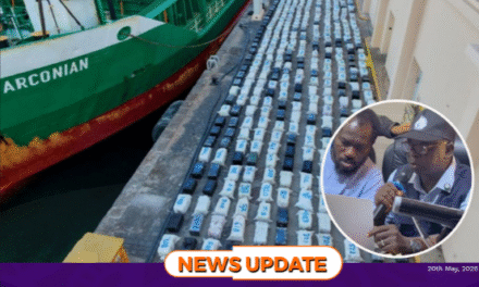 Government Denies Link to €812M Cocaine Seizure, Says MV Arconian Departed Freetown Without Illegal Cargo   