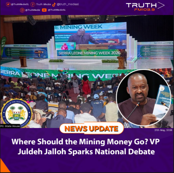 Where Should the Mining Money Go? VP Juldeh Jalloh Sparks National Debate