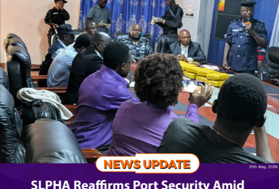 SLPHA Reaffirms Port Security Amid MV Acronian Probe