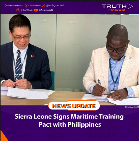 Sierra Leone Signs Maritime Training Pact with Philippines