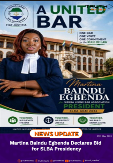 Martina Baindu Egbenda Declares Bid for SLBA Presidency