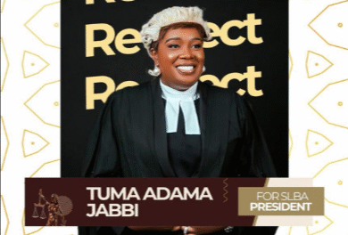 SLBA President Tuma Adama Jabbi Declares Bid for Re‑Election