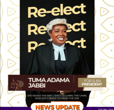 SLBA President Tuma Adama Jabbi Declares Bid for Re‑Election