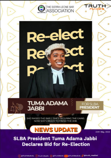 SLBA President Tuma Adama Jabbi Declares Bid for Re‑Election