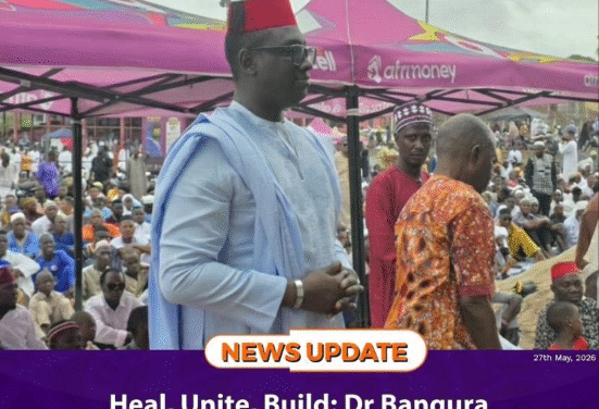 Heal, Unite, Build: Dr Bangura Reaffirms Movement’s Mantra During Eid Prayers