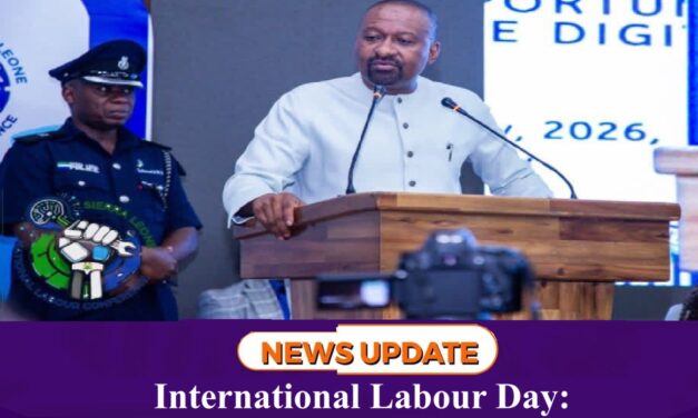 International Labour Day: VP Juldeh Jalloh Calls for Inclusive Digital Transformation