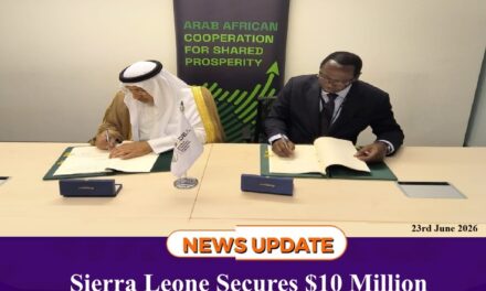 Sierra Leone Secures $10 Million Financing Deal at IsDB Meetings to Boost Shelter Afrique Capital