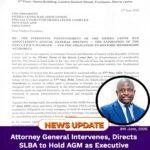 Attorney General Intervenes, Directs SLBA to Hold AGM as Executive Tenure Ends