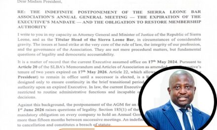 Attorney General Intervenes, Directs SLBA to Hold AGM as Executive Tenure Ends