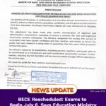BECE Rescheduled: Exams to Begin July 6, Says Education Ministry