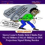 Sierra Leone’s Public Debt Climbs Past NLe 62 Billion (US$2.61 Billion) as 2026 Projections Signal Rising Burden