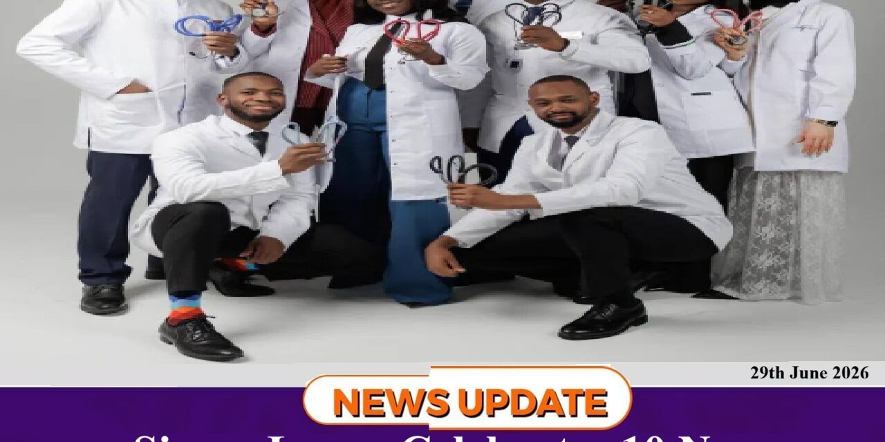 Sierra Leone Celebrates 10 New Medical Doctors from Russia’s RUDN