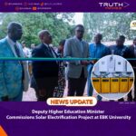 Deputy Higher Education Minister Commissions Solar Electrification Project at EBK University