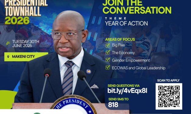Presidential Town Hall Heads to Makeni as Bio Faces Citizens on Economy and Global Leadership