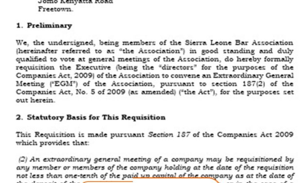 SLBA Members Demand Urgent Extraordinary Meeting