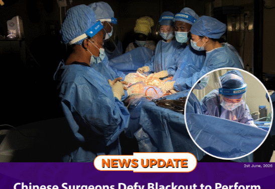 Chinese Surgeons Defy Blackout to Perform First-of-its-Kind Surgery in Sierra Leone