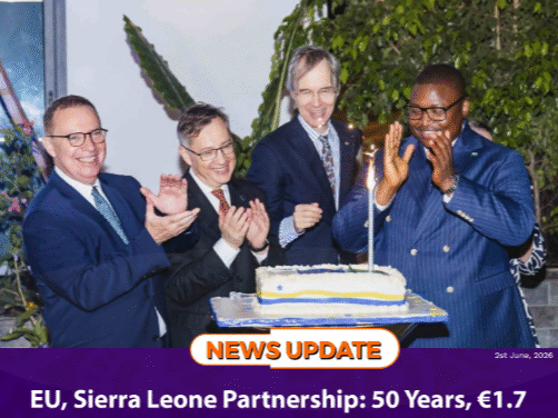 EU, Sierra Leone Partnership: 50 Years, €1.7 Billion Investment, €500 Million Direct Budget Support