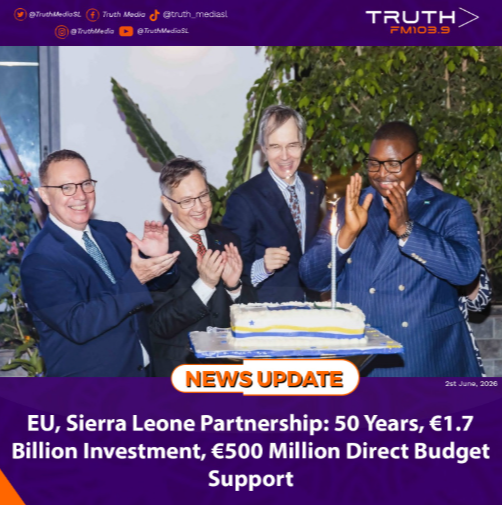 EU, Sierra Leone Partnership: 50 Years, €1.7 Billion Investment, €500 Million Direct Budget Support