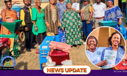 First Lady Fatima Bio Empowers Women in Agriculture with Food Processing Machines