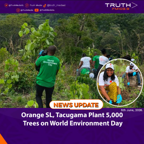 Orange SL, Tacugama Plant 5,000 Trees on World Environment Day