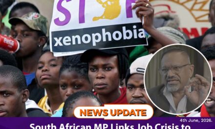 South African MP Links Job Crisis to Rising Xenophobic Attacks on African Migrants