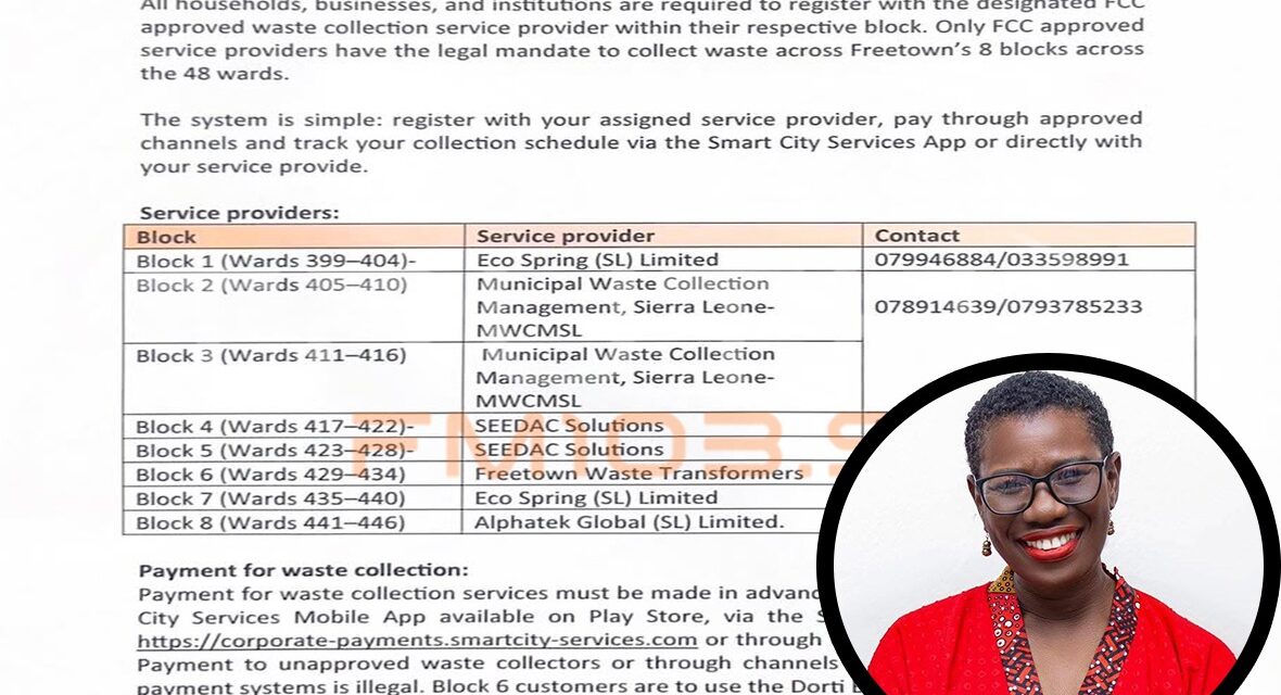 Mayor Aki-Sawyerr Confirms Full Enforcement of New Sanitation Byelaws