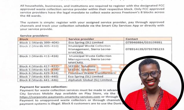 Mayor Aki-Sawyerr Confirms Full Enforcement of New Sanitation Byelaws