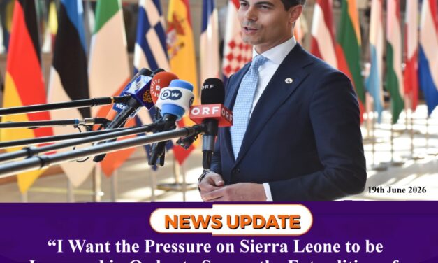  “I Want the Pressure on Sierra Leone to be Increased in Order to Secure the Extradition of Jos Leijdekkers” – Dutch Prime Minister Rob Jetten