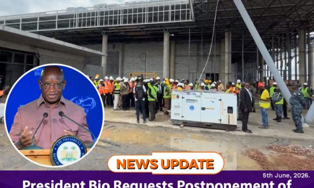 President Bio Requests Postponement of ECOWAS Summit as $124 Million International Conference Centre Nears Completion