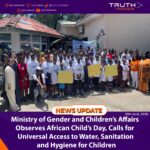 Day of the African Child 2026 Observed with Call for Universal Access to Water Sanitation, and Hygiene