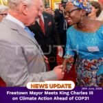 Freetown Mayor Meets King Charles III on Climate Action Ahead of COP31