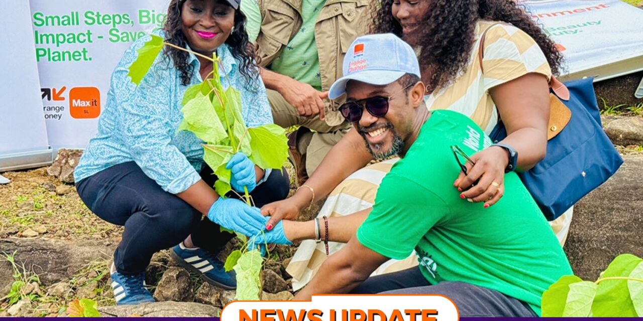 Orange Sierra Leone, Tacugama Plant 5,000 Trees at National Park to Mark World Environment Day 2026