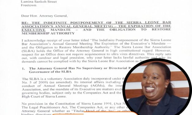 Bar Association Rejects Attorney General’s Directives, Insists on Independence