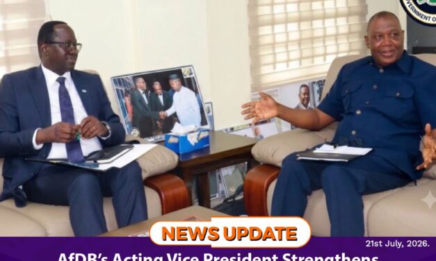 AfDB’s Acting Vice President Strengthens Ties with Sierra Leone’s Finance Minister
