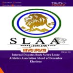 Internal Disputes Rock Sierra Leone Athletics Association Ahead of December Elections