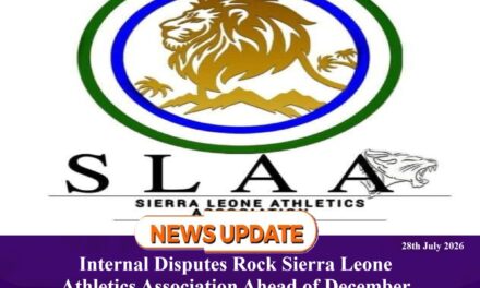 Internal Disputes Rock Sierra Leone Athletics Association Ahead of December Elections