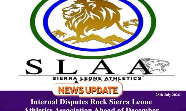 Internal Disputes Rock Sierra Leone Athletics Association Ahead of December Elections