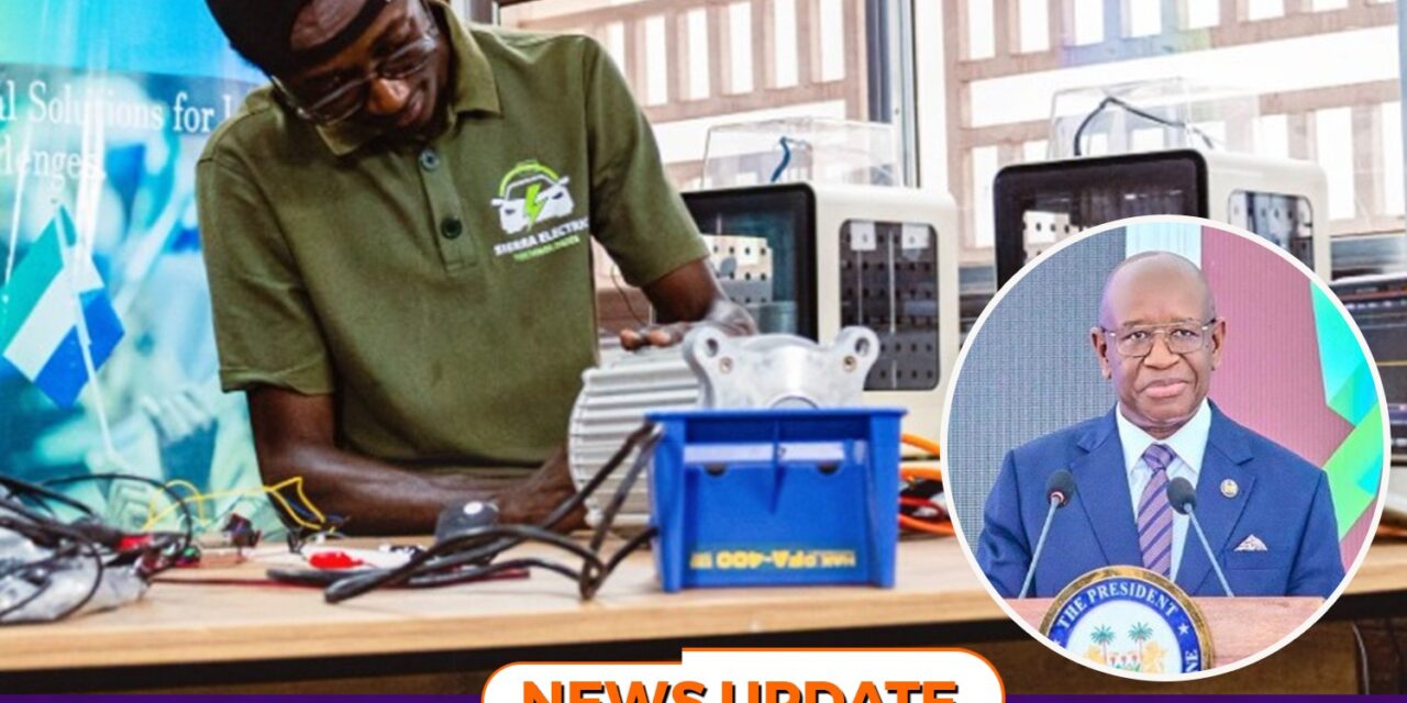 President Bio to Open UniPod Sierra Leone, Powering the Nation’s Digital Future