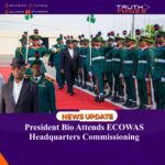 President Bio Attends ECOWAS Headquarters Commissioning