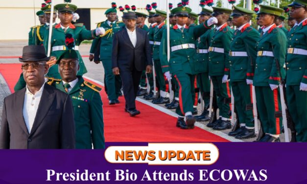 President Bio Attends ECOWAS Headquarters Commissioning