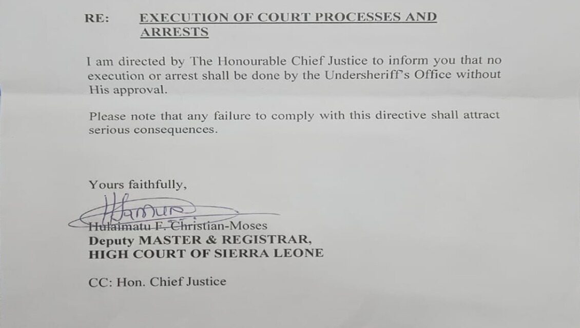 Chief Justice Tightens Oversight on Court Arrests and Executions