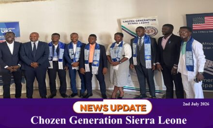 Chozen Generation Sierra Leone Inaugurates New National Executive Members