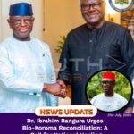 Dr. Ibrahim Bangura Urges Bio-Koroma Reconciliation: A Call for National Healing